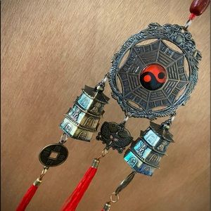 BUDDHA WIND CHIME FENG SHUI ASIAN DECOR ZEN GARDEN